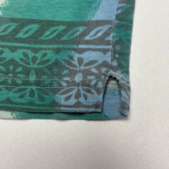 Vintage Peter B Floral Polo Shirt Mens XL Surf Beach Summer 90s Y2K 23x27.5 - Picture 5 of 11